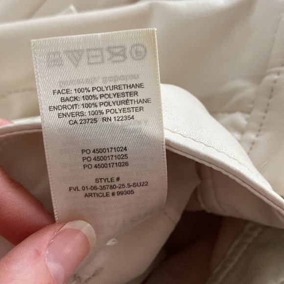 Babaton faux leather pants - Picture 8 of 8